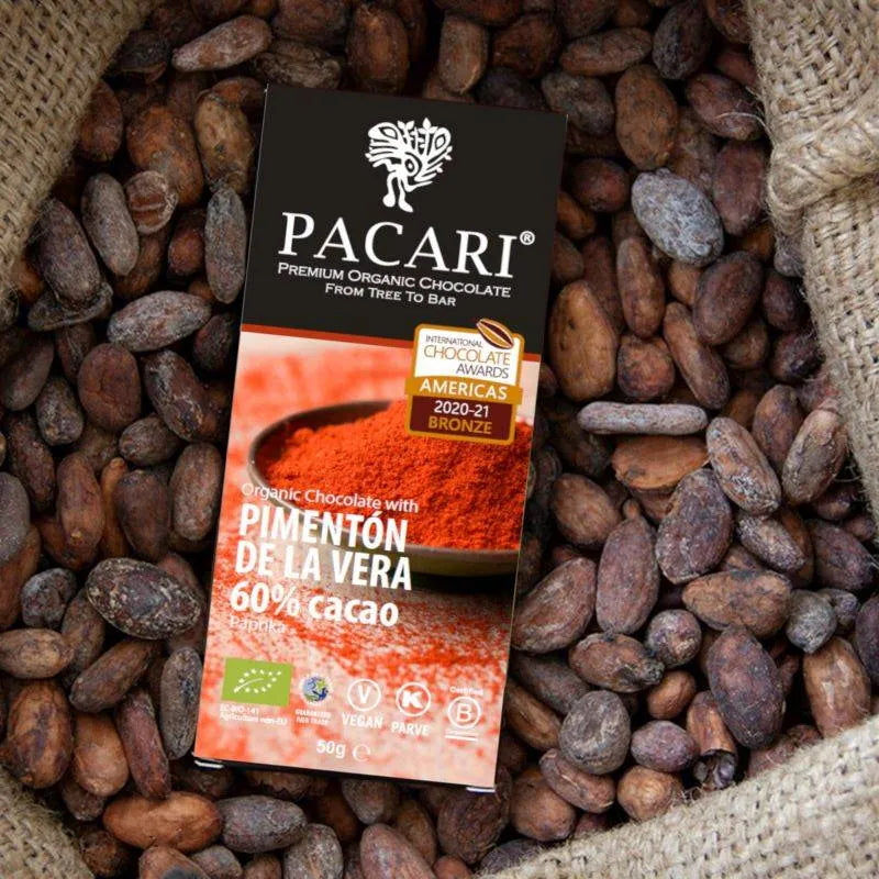 Pacari Dark Chocolate - Paprika "Pimenton De La Vera"