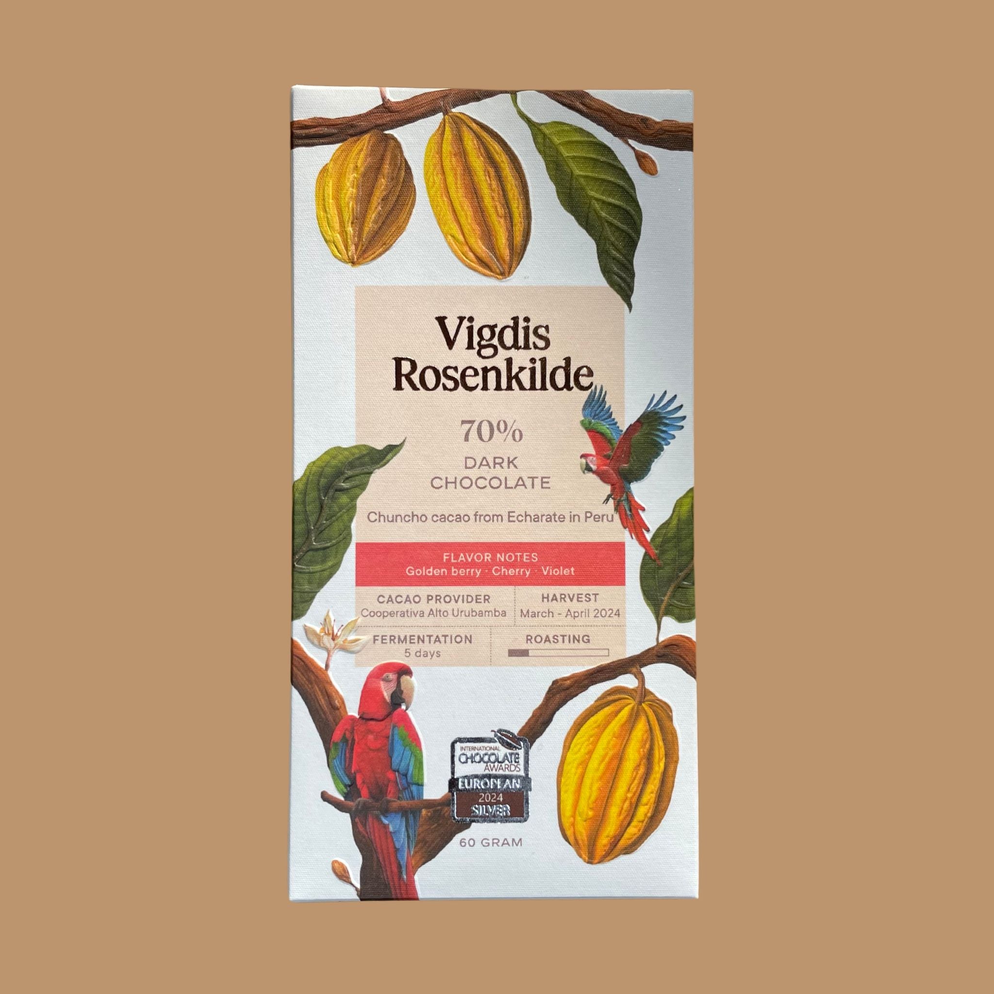 Vigdis Rosenkilde Chocolate - Echarate, 70% – Hello Chocolate