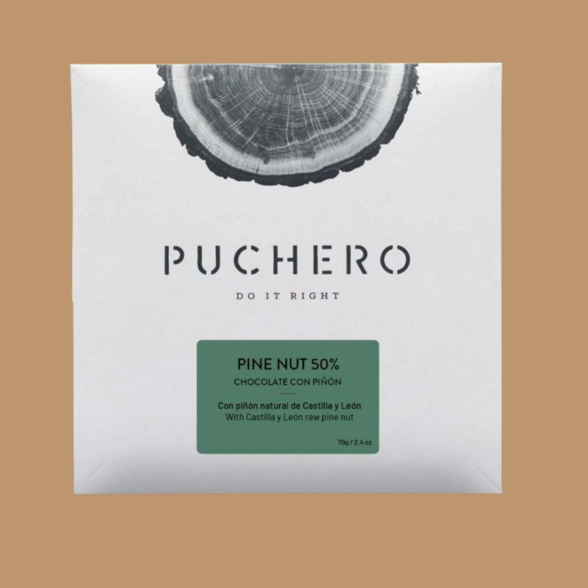 Best Dairy-free Chocolate 2022- Puchero Pine Nut – Hello Chocolate