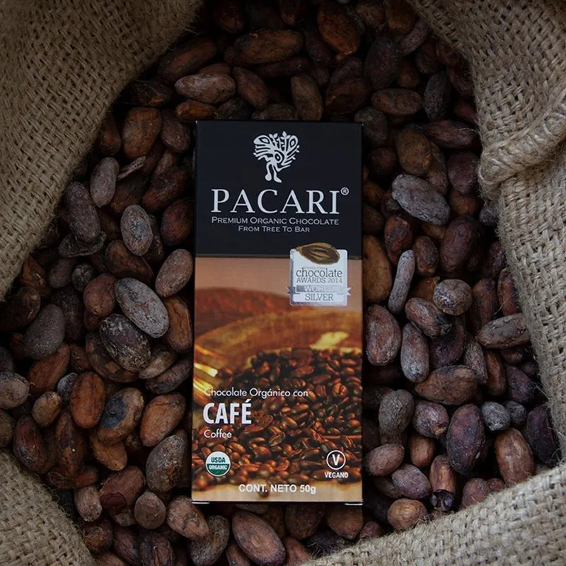 Vegan Dark Chocolate _Pacari Coffee 60%