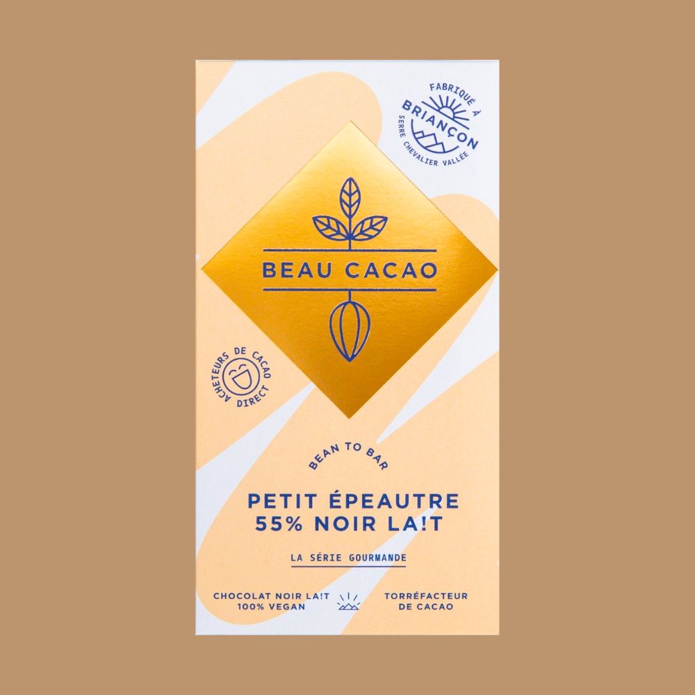 Beau Cacao - Petit Epeautre (Spelt) Vegan Milk Chocolate – Hello Chocolate