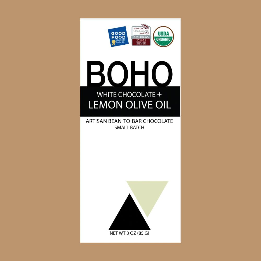 Americas Best White Chocolate - BOHO - Lemon Olive Oil