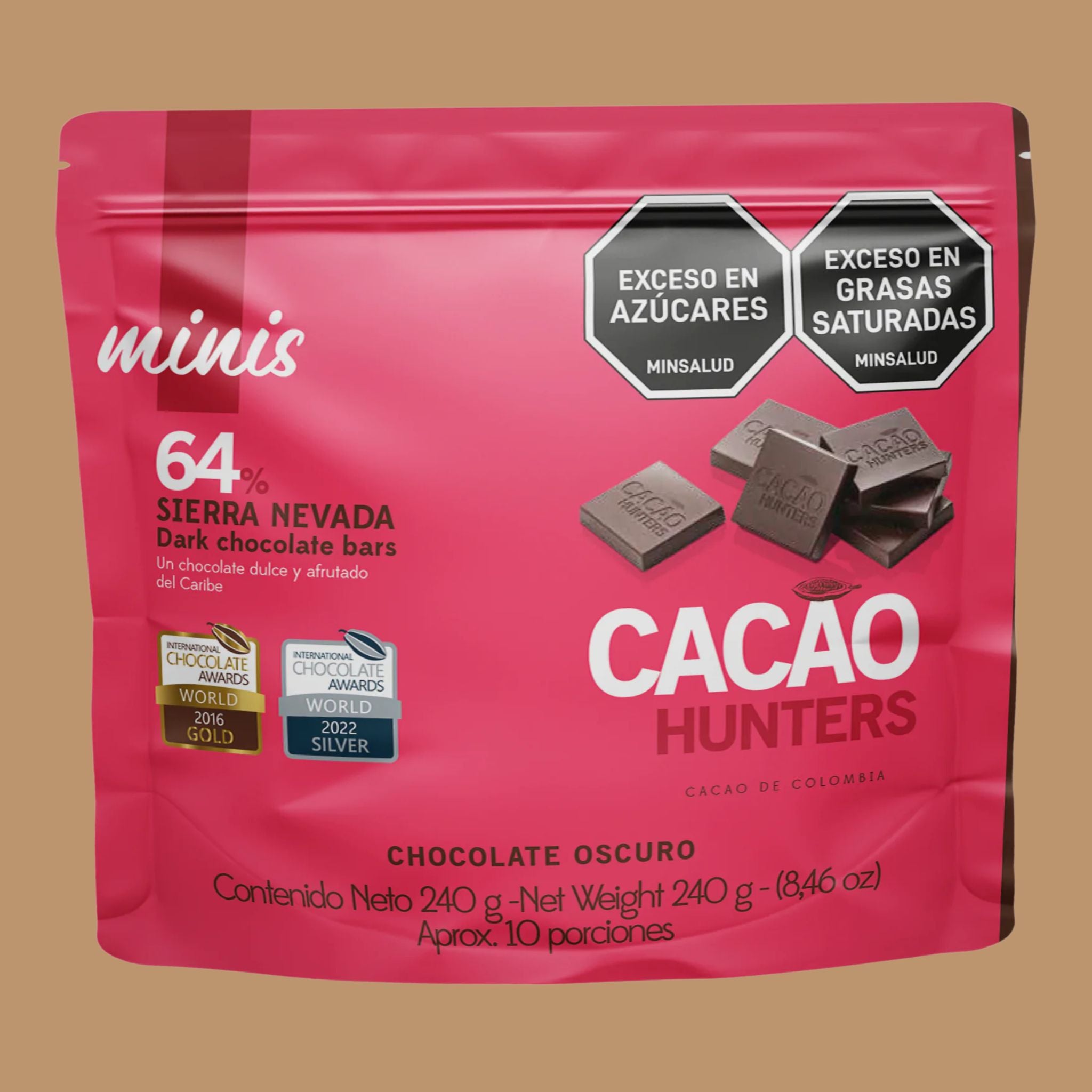 Cacao Hunters - Sierra Nevada, 64% | World's Best Chocolate