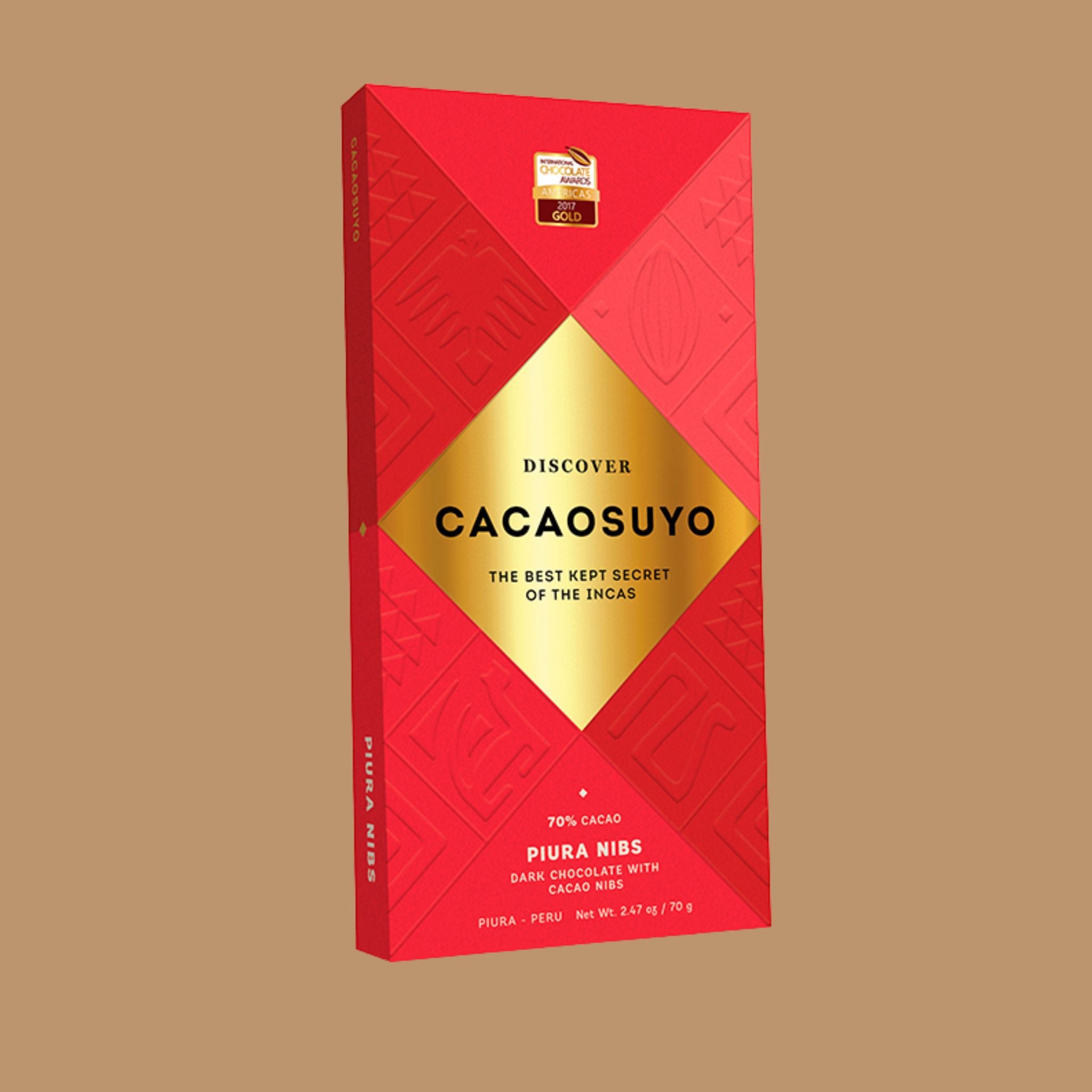 Cacaosuyo - Piura Nibs, 70% | Best Chocolate – Hello Chocolate