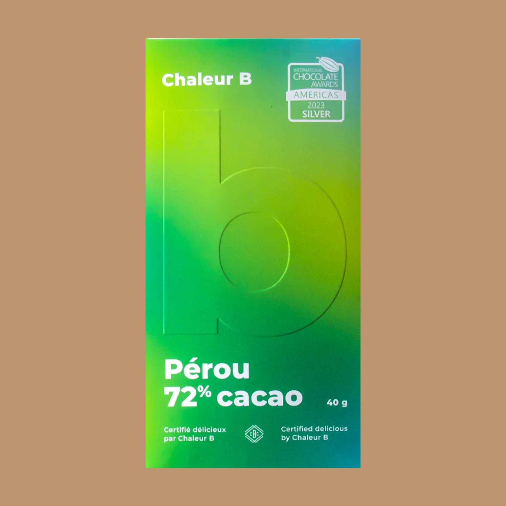 Fine Dark Chocolate - Chaleur B Chocolat Peru 72% – Hello Chocolate