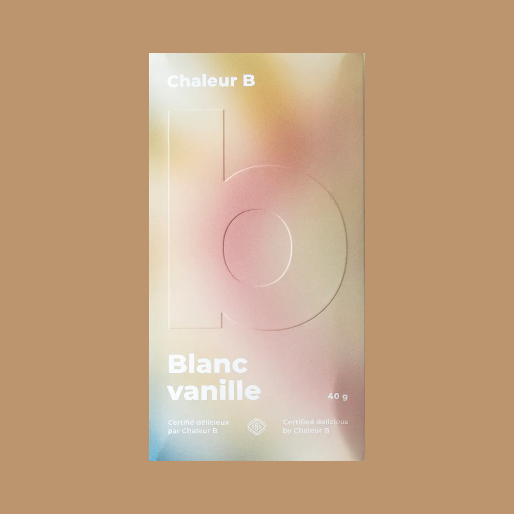 Organic White Chocolate - Chaleur B Chocolat Vanilla – Hello Chocolate