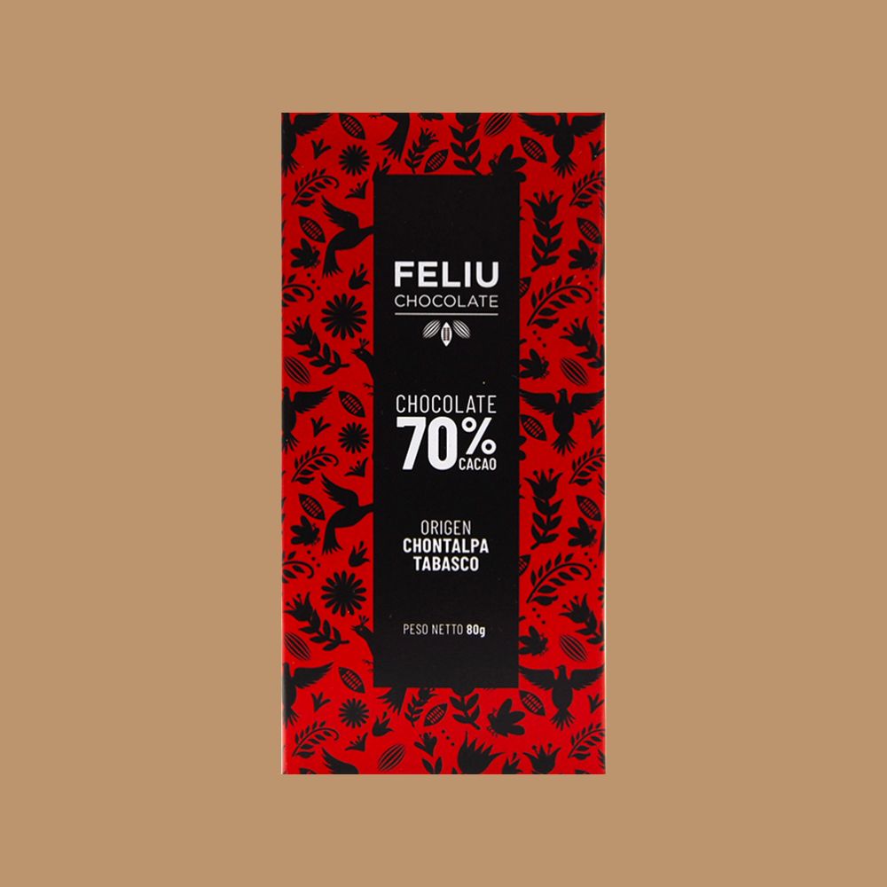 Feliu Chocolate - Chontalpa 70% | Best Chocolate in Mexico