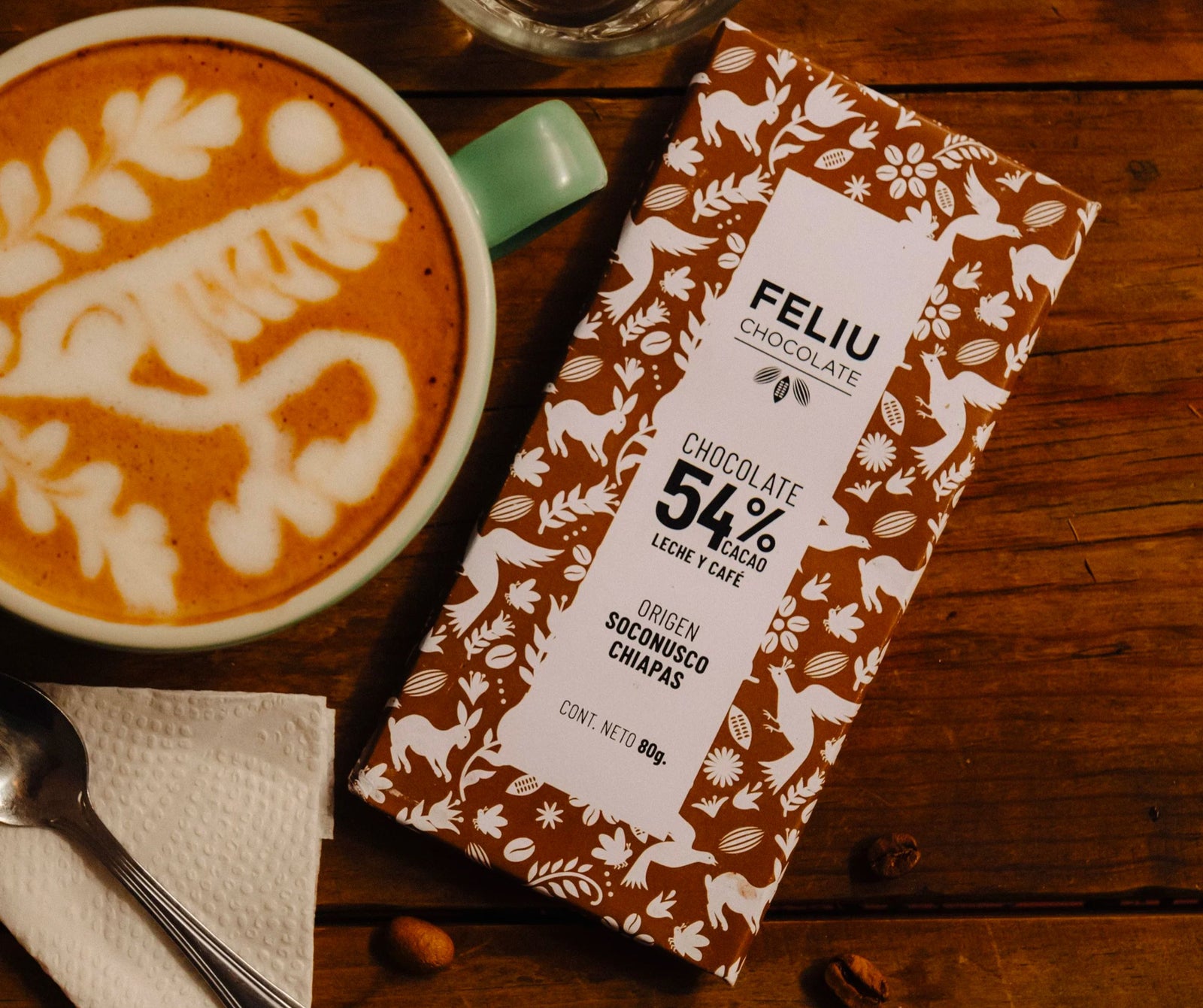 Feliu Chocolate Moca | Gourmet Milk Chocolate