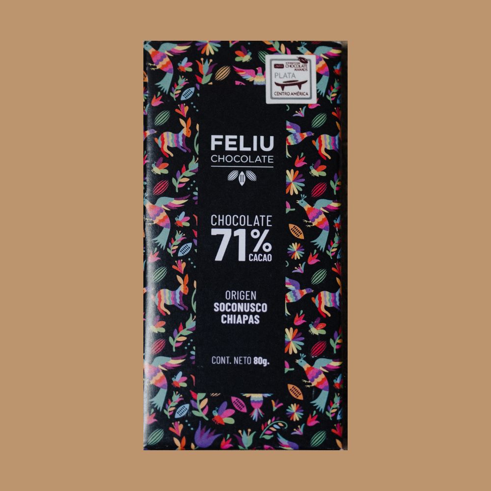 Feliu Chocolate - Soconusco 71% | Americas Best Dark Chocolate 2023