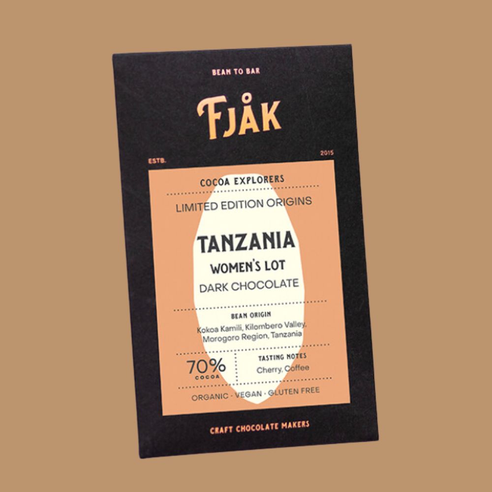 Fjak - Tanzania Women's Lot 70% | The Best European Dark Chocolate