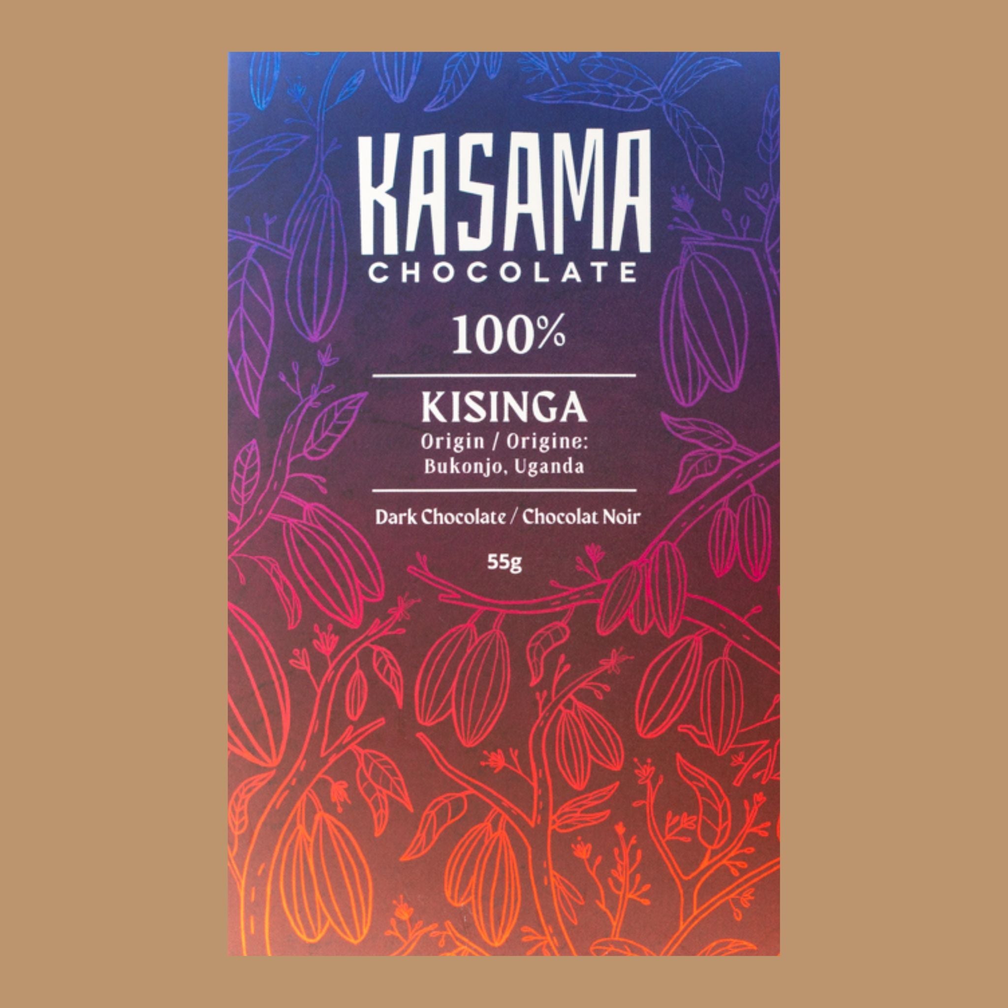 Kasama - Kisinga, 100% | Tastiest Sugar-free Chocolate in the World – Hello  Chocolate