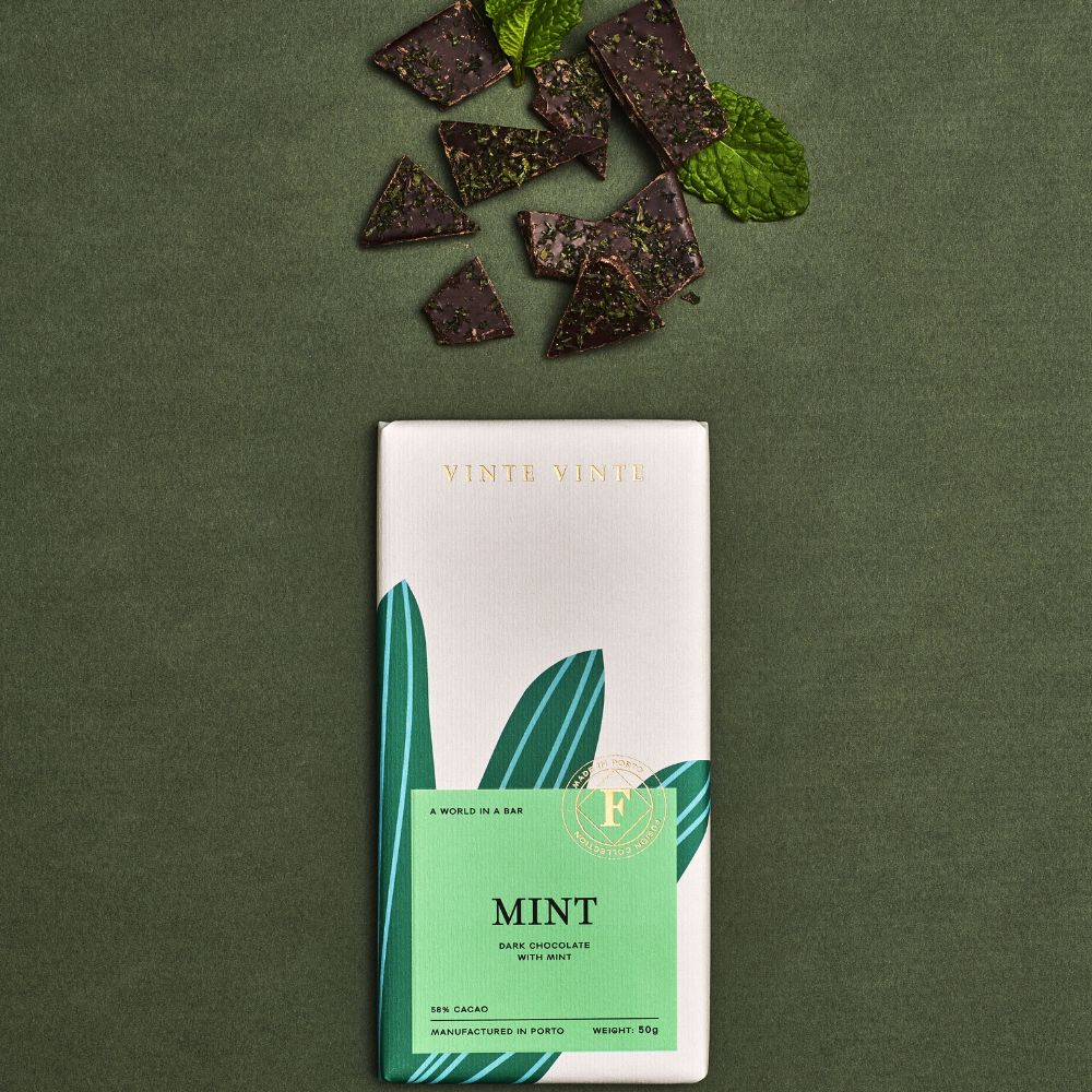 Vinte Vinte - Fusion 58% with Mint | Best Chocolate in the World