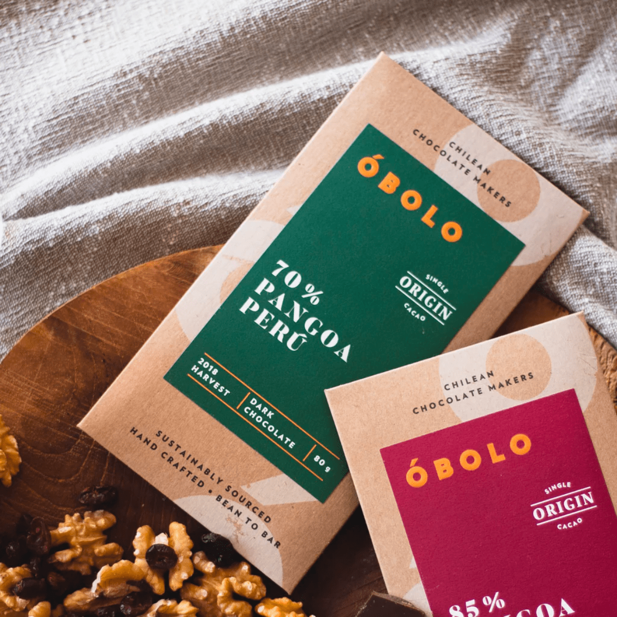 Luxury Dark Chocolate - Obolo Pangoa 70%