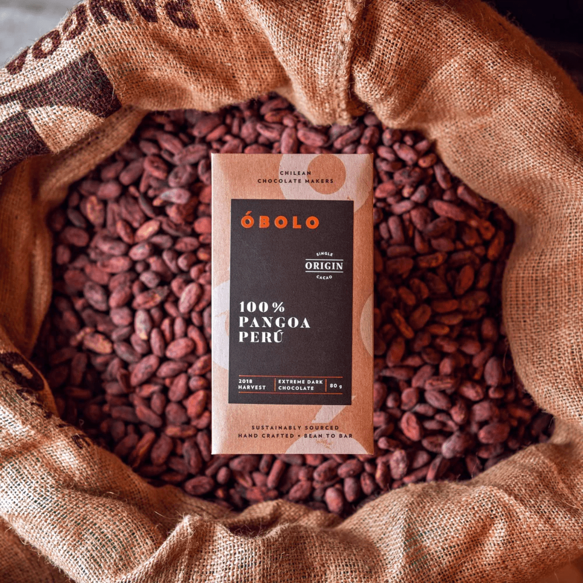 Sugar-free Dark Chocolate - Obolo Pangoa 100%