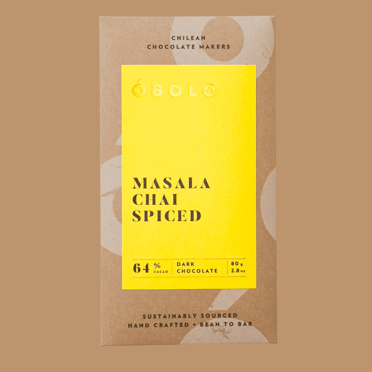 Luxury Dark Chocolate - Obolo Masala Chai Spiced 63%