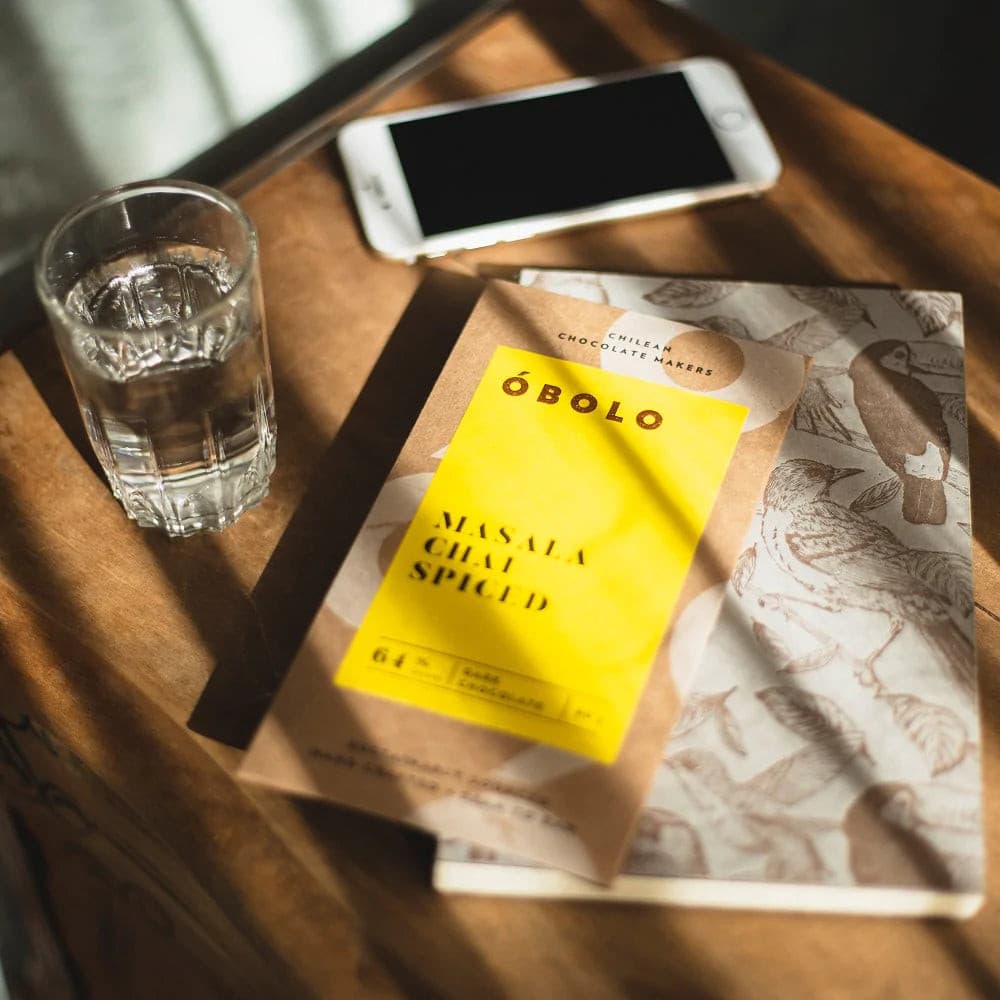 Luxury Dark Chocolate - Obolo Masala Chai Spiced 63%
