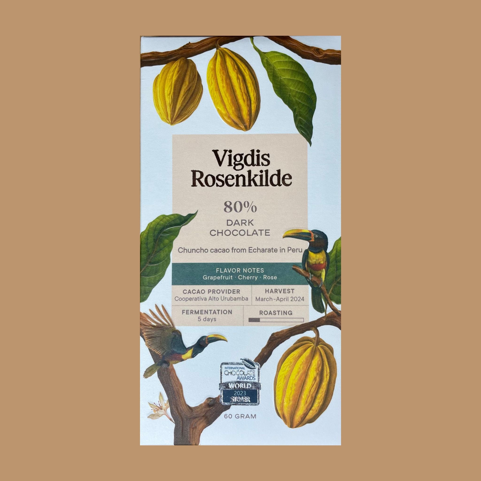 Vigdis Rosenkilde Chocolate - Echarate, 80%