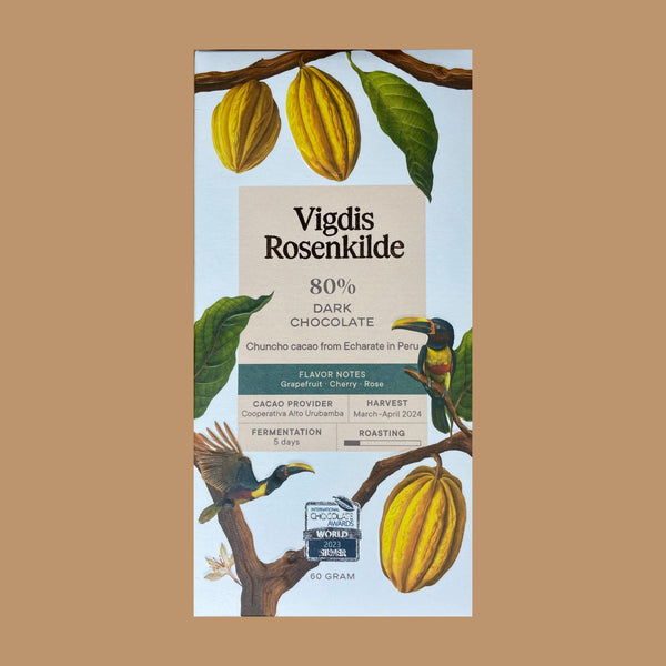 Vigdis Rosenkilde - Echarate, 80% | What Is The Best Chocolate in