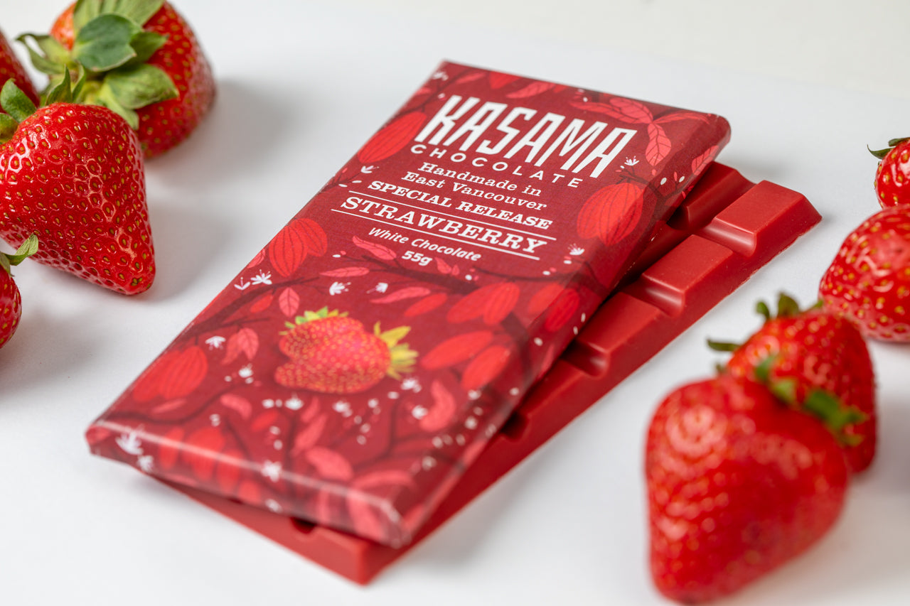 Yummiest chocolate in the world | Kasama - Strawberry White