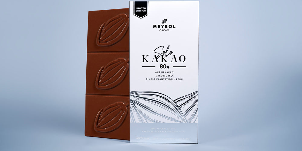 Vegan Dark Chocolate - Meybol Cacao - Solo Kakao 80%