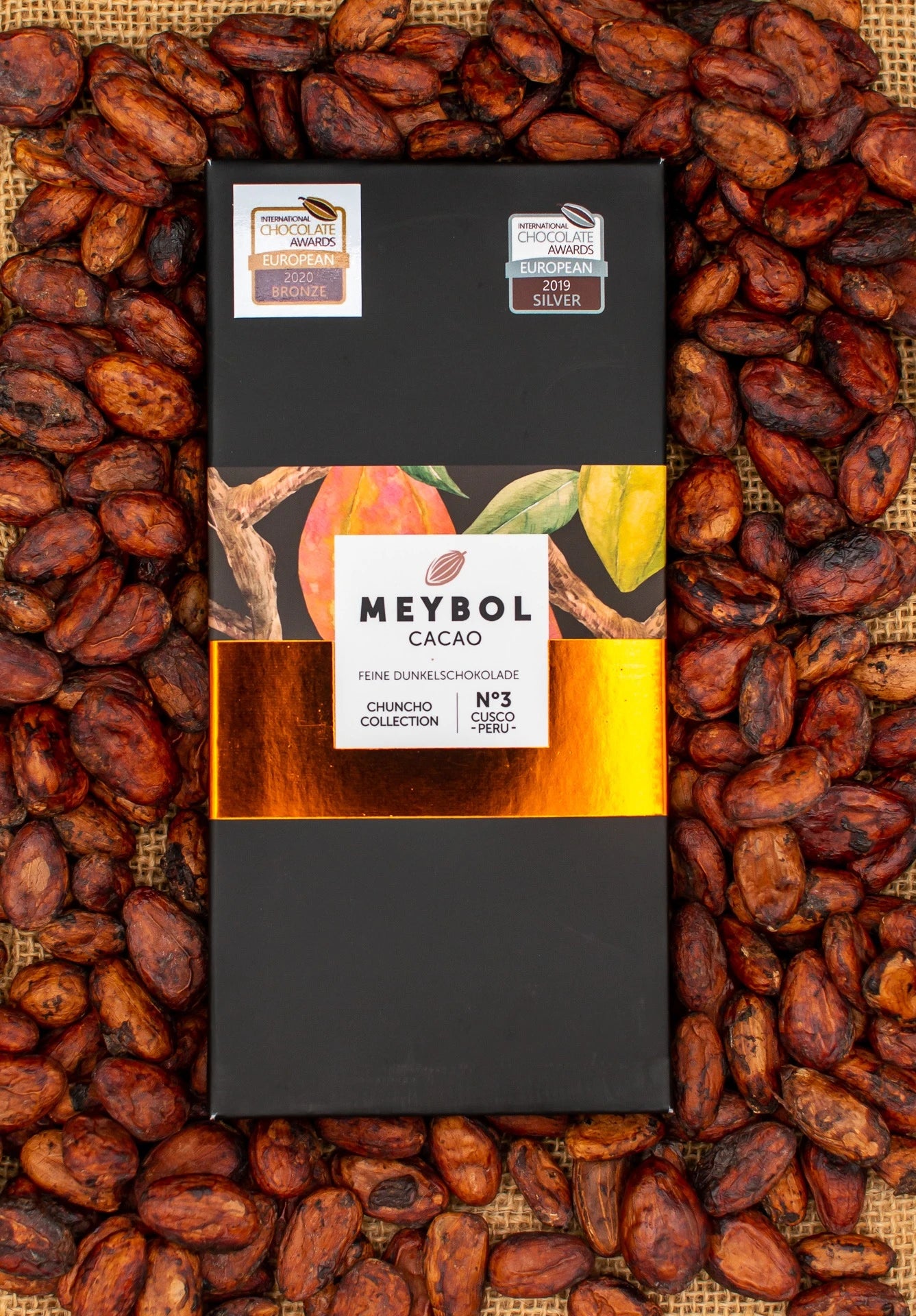 Best European Dark Chocolate 2023 - Meybol Cacao - Chuncho Collection №3 - 72%