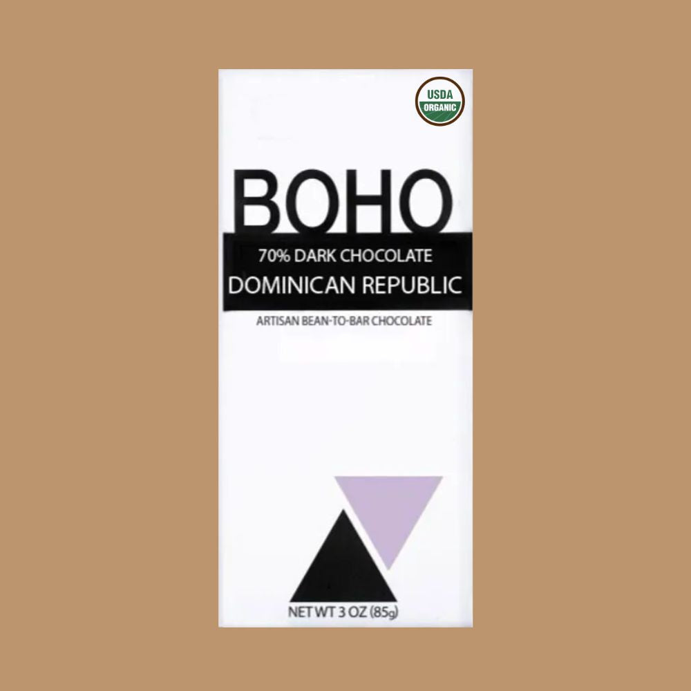Top Single-origin Dark Chocolate | BOHO - Dominican Republic, OKO Caribe 70%
