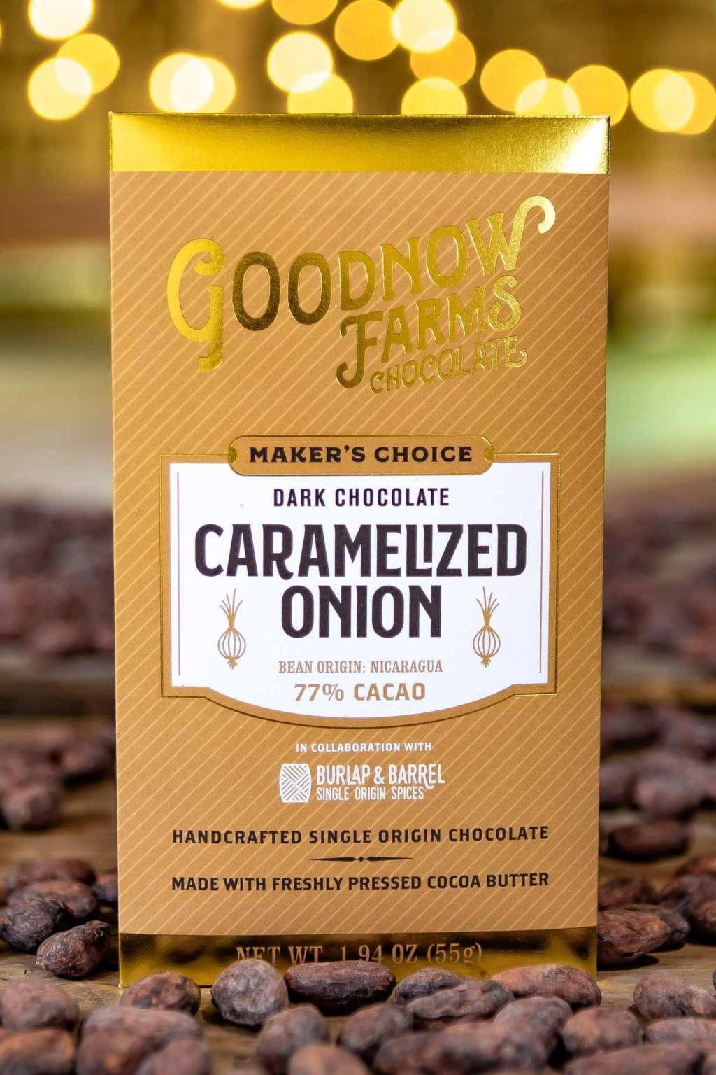 chocolate best chocolate | Goodnow Farms - Caramelized Onion 77%