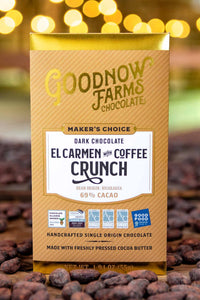 Goodnow Farms Chocolate - El Carmen With Coffee Crunch 69%