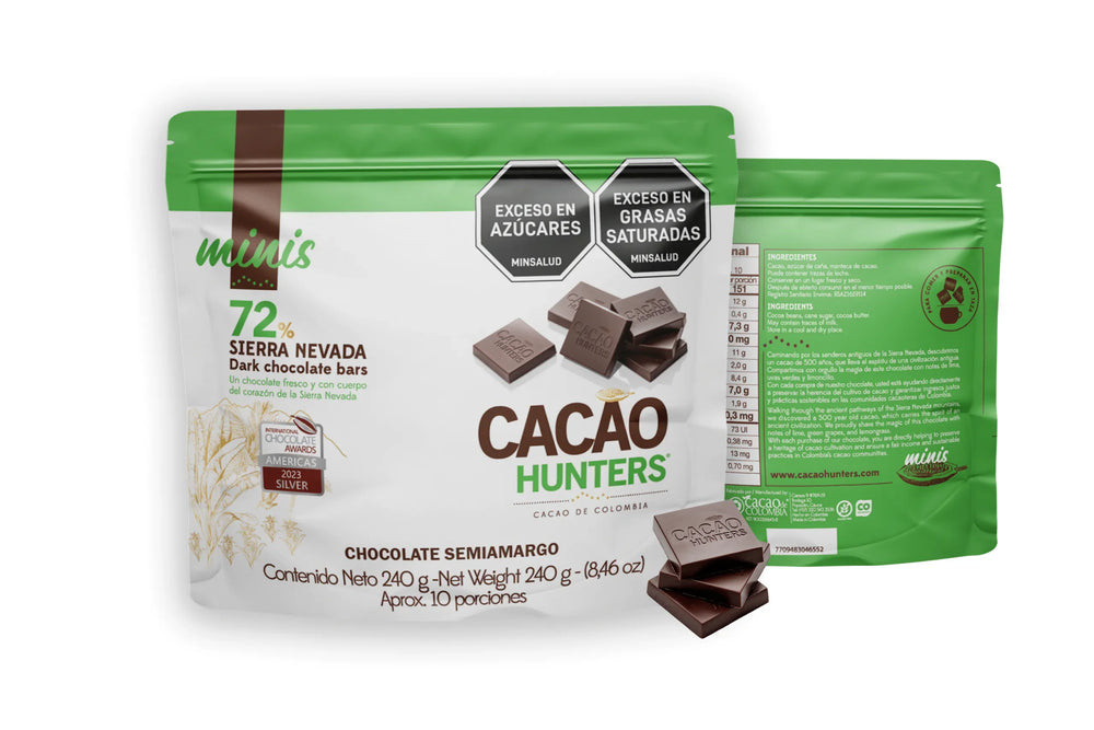 Dark Chocolate | Cacao Hunters - Sierra Nevada, 72%