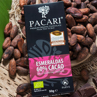 Vegan Dark Chocolate | Pacari - Esmeraldas 60%