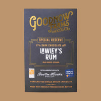 the best chocolate of the world | Goodnow Farms - Lawley's Rum 77%