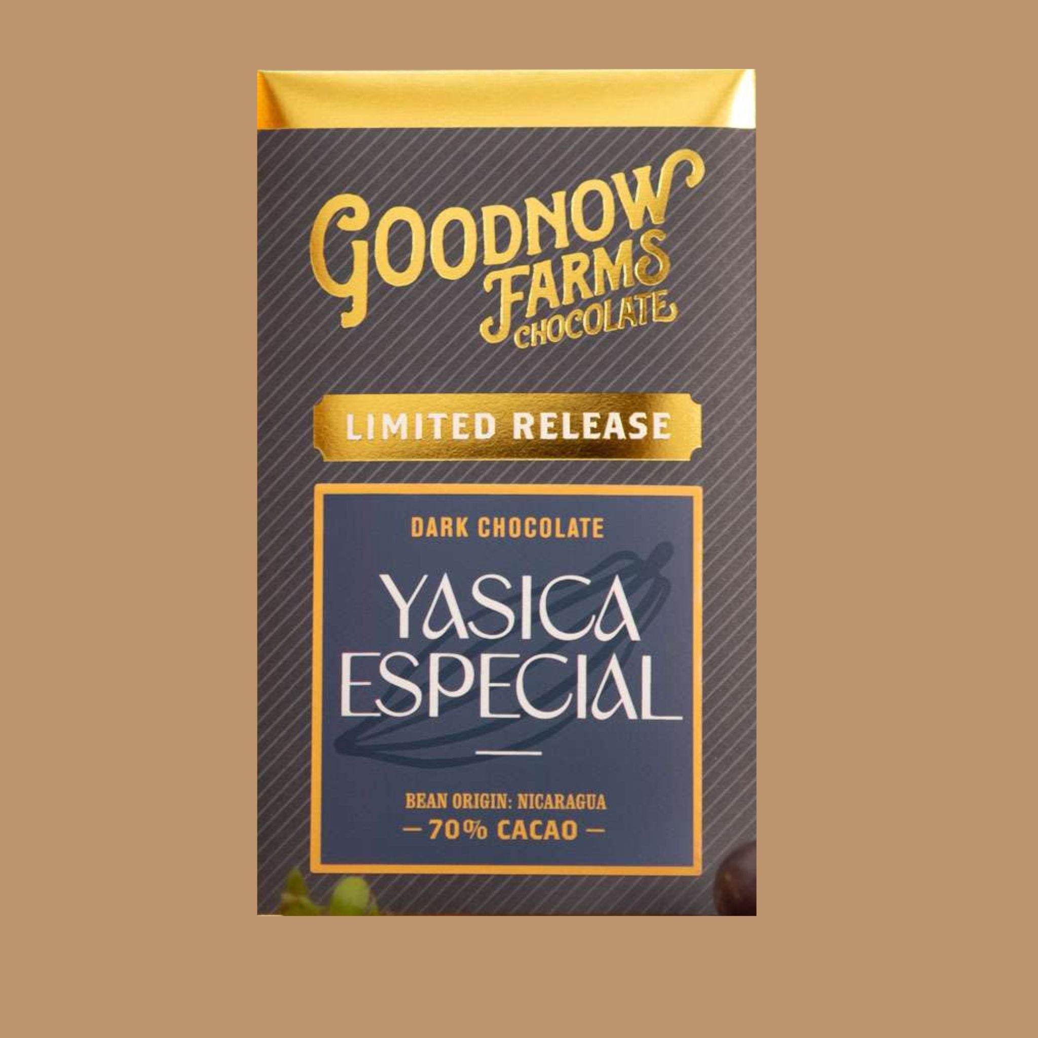 Goodnow Farms - Yasica Especial 70% Dark Chocolate, Nicaragua | Ancient Criollo Limited Release