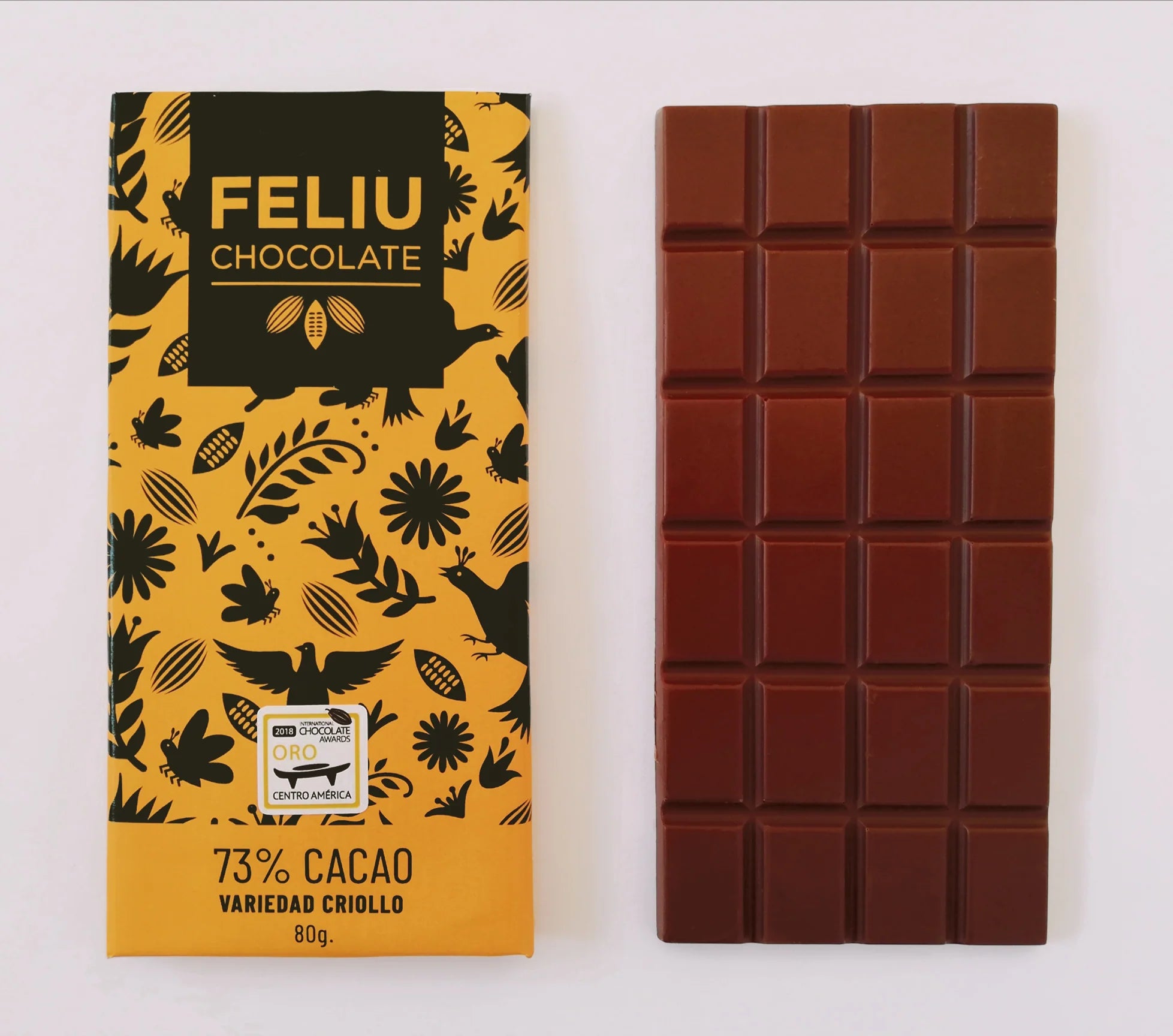 Feliu Chocolate - Criollo 73% | World's Best Dark Chocolate 2022