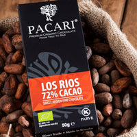 Vegan Dark Chocolate | Pacari - Los Rios 72%