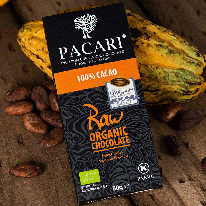 Sugar-free Chocolate | Pacari - Raw 100%