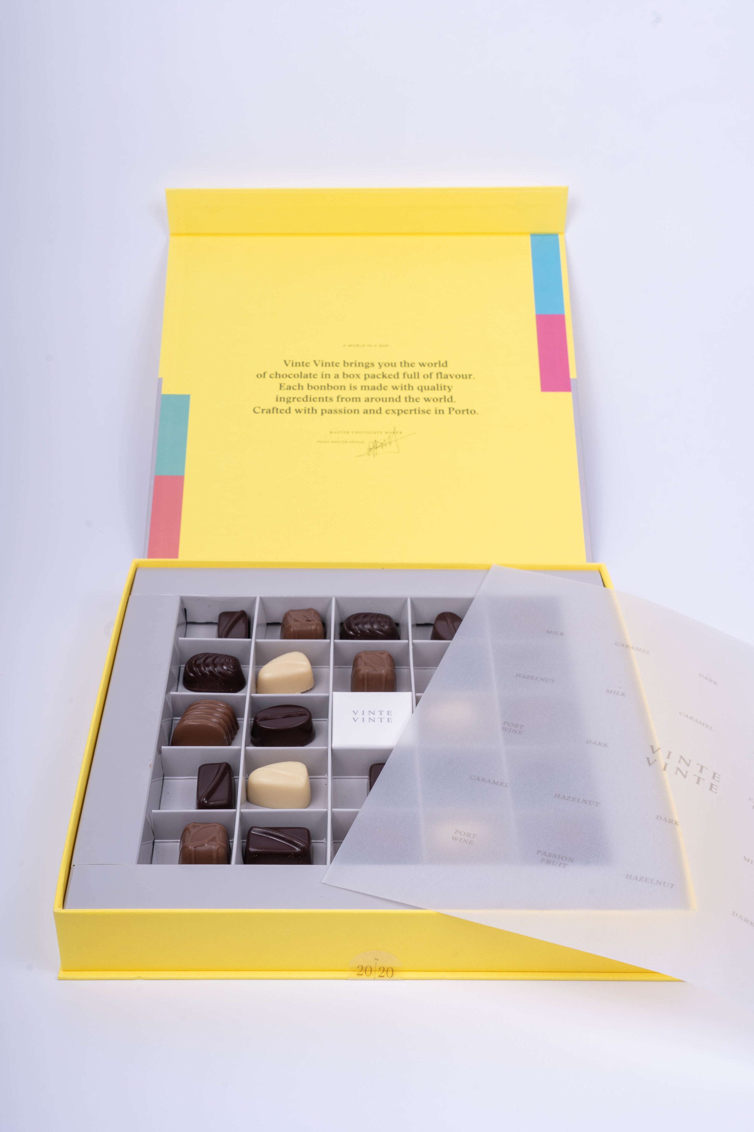 Vinte Vinte - Classic Chocolate Bonbons Gift Box 