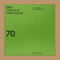 Allo Simonne - Jaguar Dark Chocolate 70%, Ecuador with Theobroma bicolor | ICA 2026 Canadian Bronze