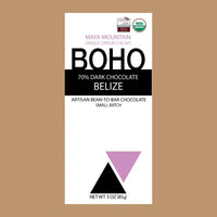 BOHO - Belize Maya Mountain 70% Dark Chocolate | Heirloom Single-Origin, ICA Winner