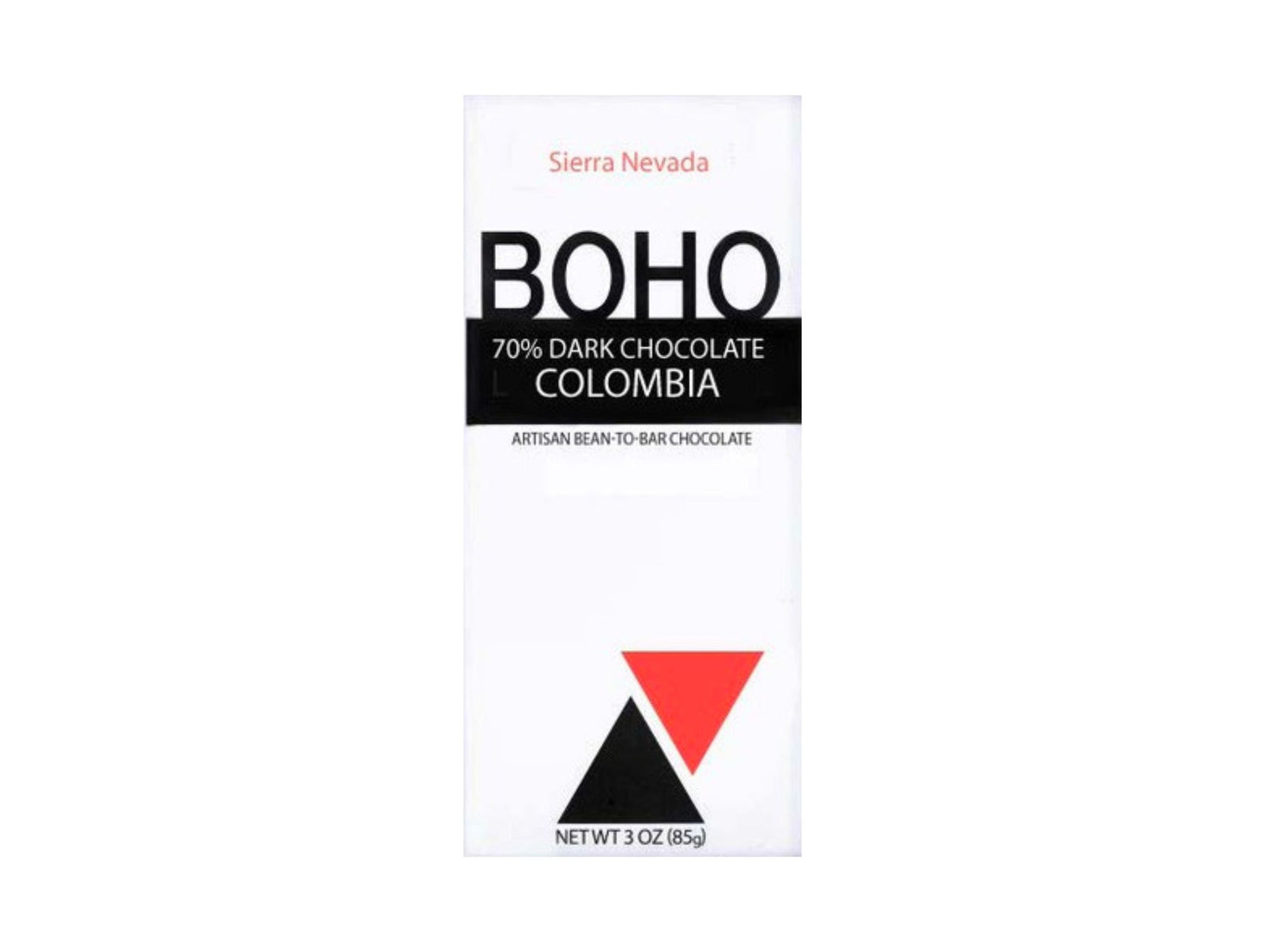 Boho Chocolate - Colombia, Sierra Nevada 70% | Dairy-free Chocolate Brand