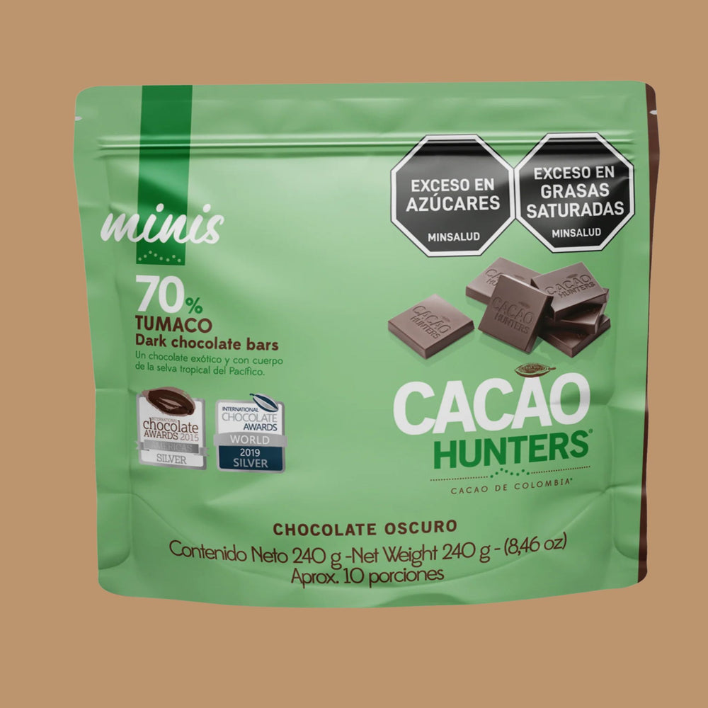 Cacao Hunters Chocolate - Tumaco 70%