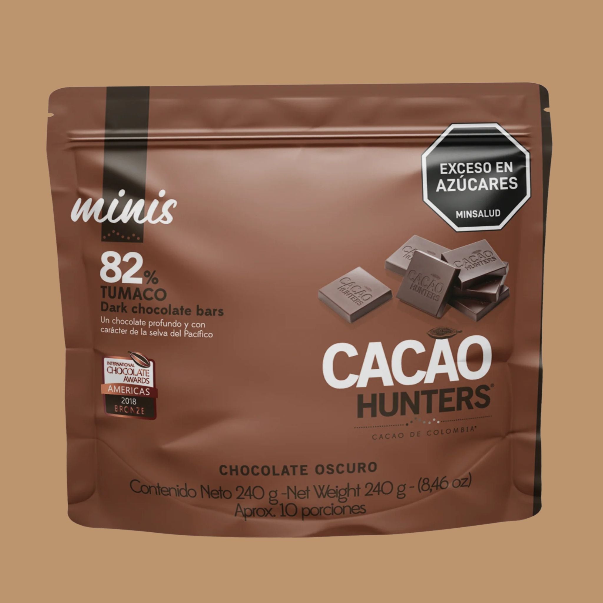 Cacao Hunters - Tumaco 82% | Best Chocolate – Hello Chocolate
