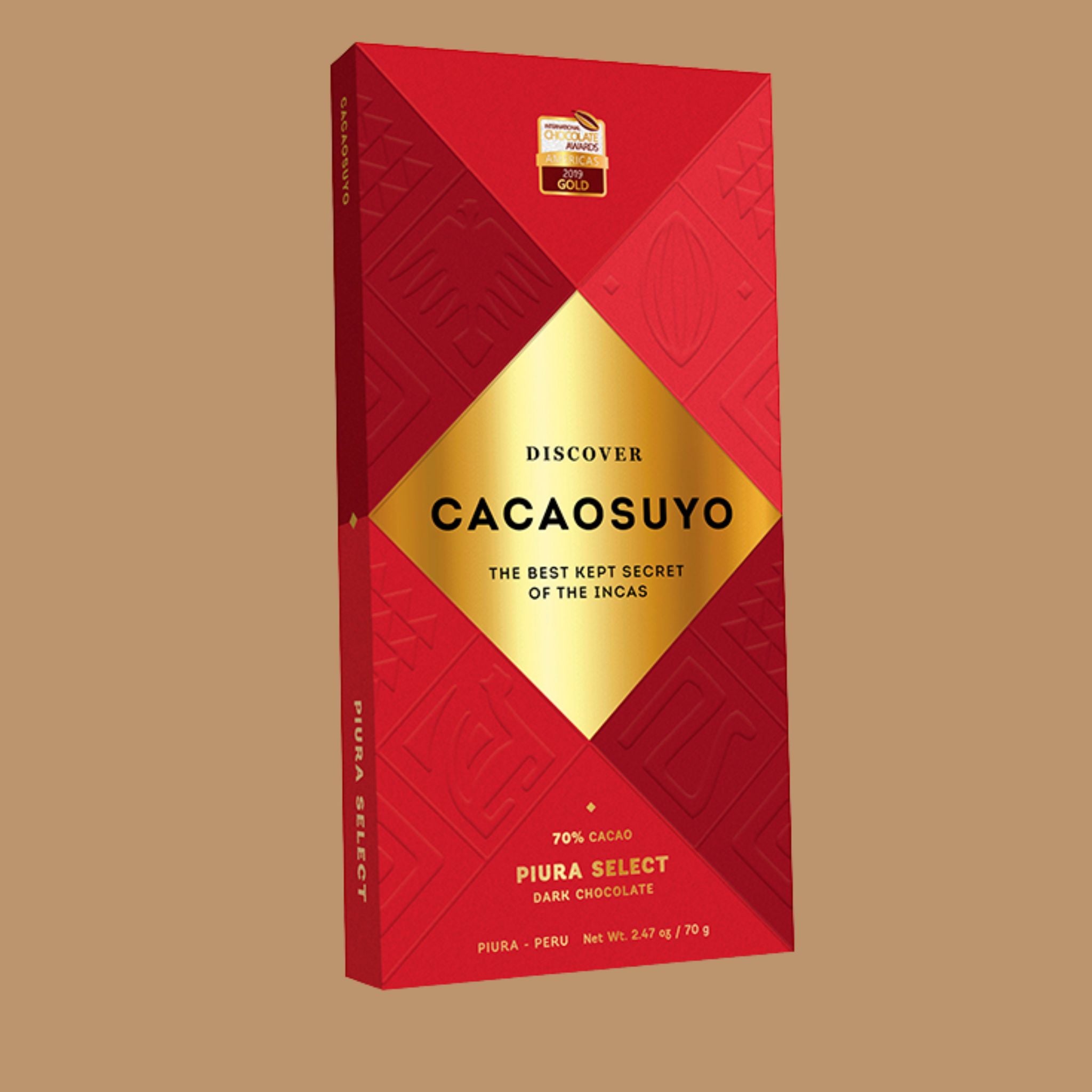 Cacaosuyo Paruvian Dark Chocolate - Piura Select, 70% – Hello