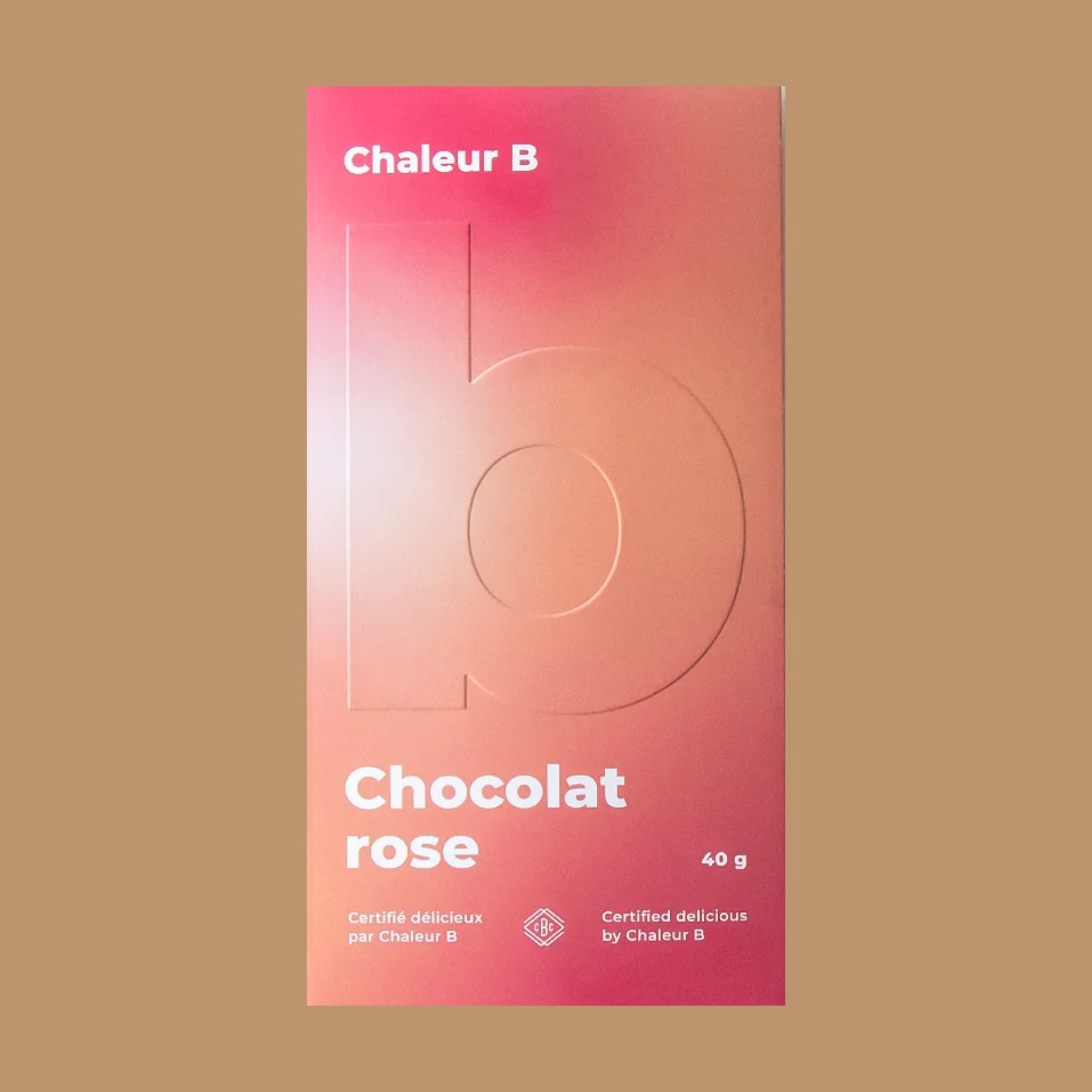 Chaleur B Chocolat Pink | World's Best White Chocolate – Hello Chocolate