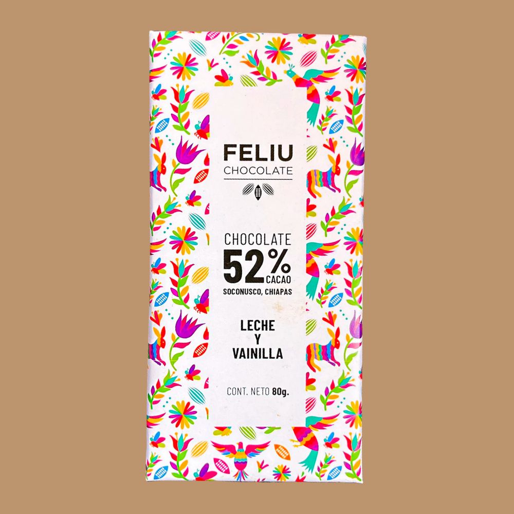 Feliu Chocolate Vanilla Milk 52 – Hello Chocolate