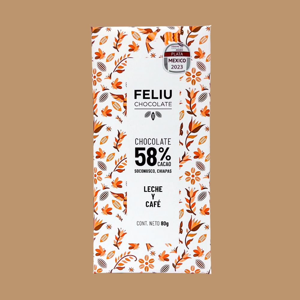 Feliu Chocolate - Moca (Leche Y Cafe), 58%