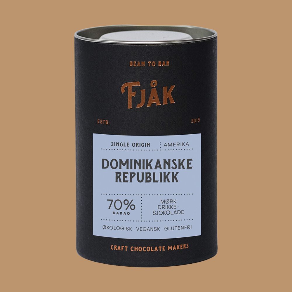 Fjak - Hot Chocolate Dominican Republic, 70%