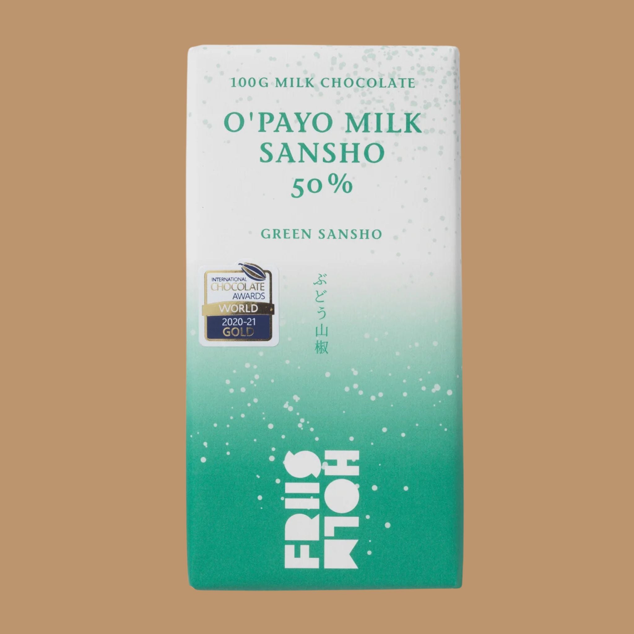 Milk Chocolate - Friis-Holm - O'Payo Milk Sansho Pepper 50%