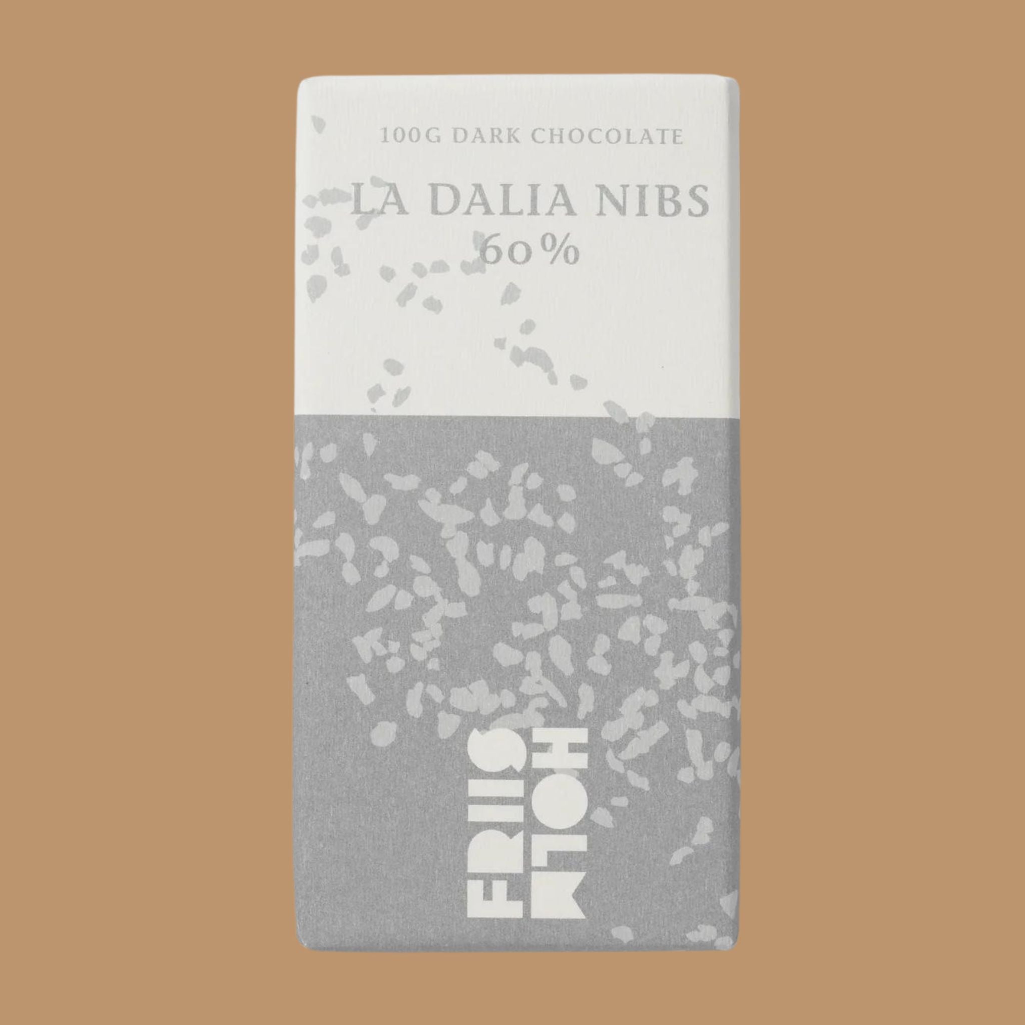 Friis-Holm  Dark Chocolate - La Dalia Nibs, 60%