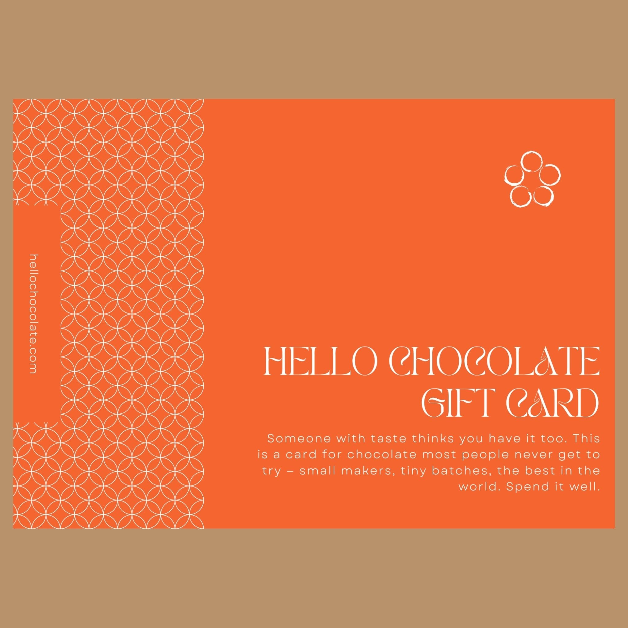 Hello Chocolate Gifts Card