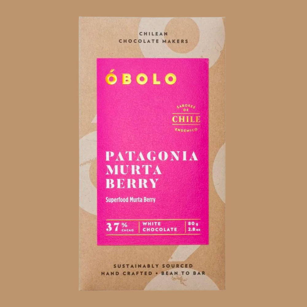 Organic White Chocolate - Obolo Murta Berry